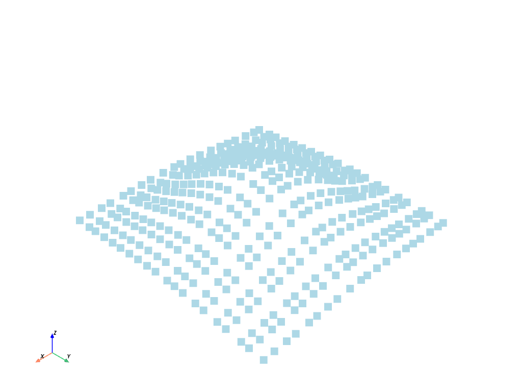 d create tri surface